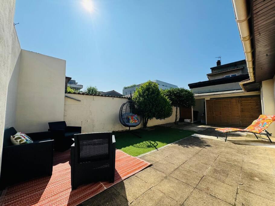Le Patio - Maison Avec Jardin - Wifi Bègles Zewnętrze zdjęcie